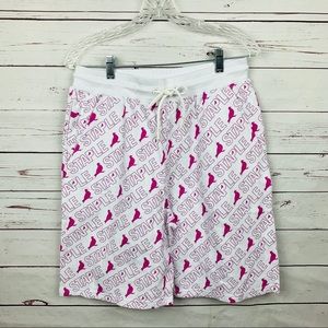 Staple Pigeon logo print sweat shorts